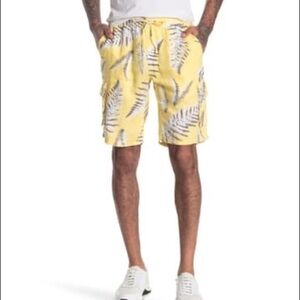 NWT Onia
Tom Palm Print Linen Cargo Shorts S, M
